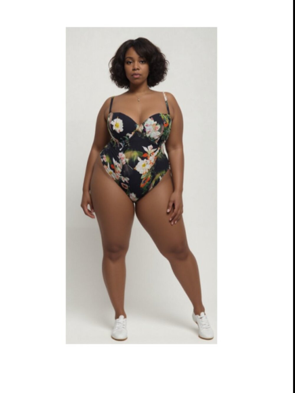 Meekka Opulent Bloom Angled Swimsuit, by Ted Baker